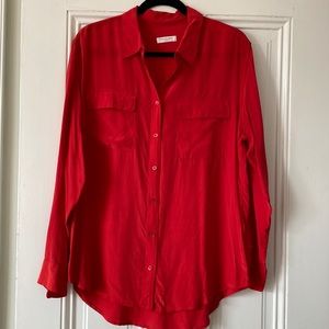 Equipment Signature Silk Blouse